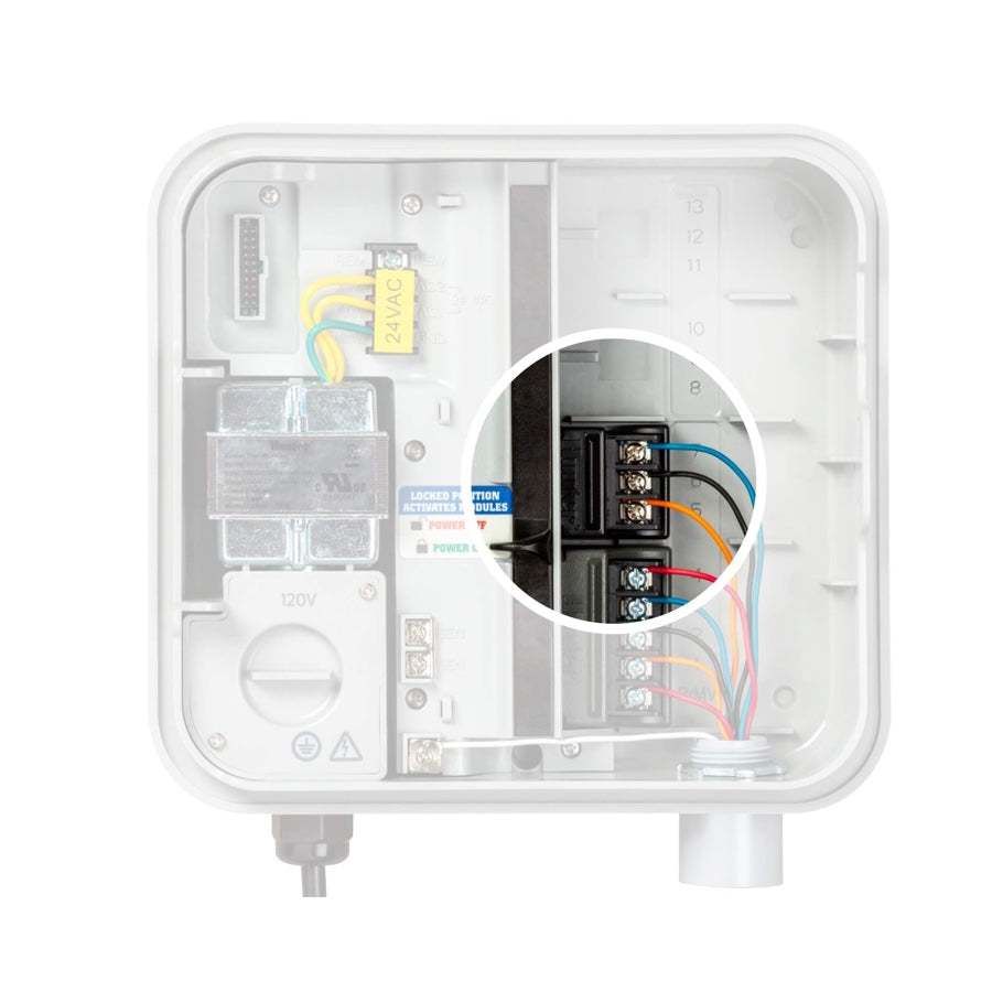 Hunter PCM300 3-Station Expansion Module for Pro-C and HPC Irrigation Controller, Compatible Add On for Hunter Sprinkler Controller, Lawn, and Garden Systems