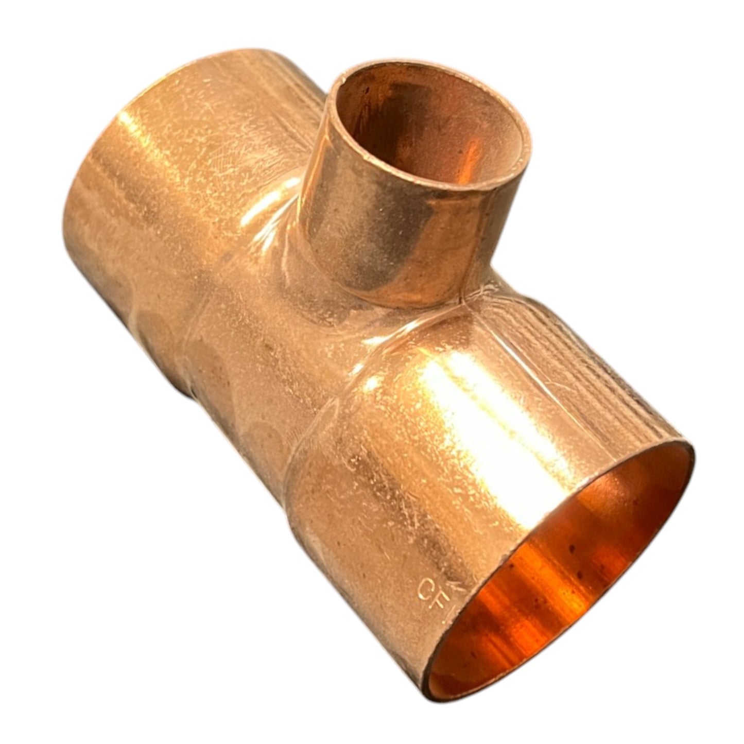 Copper Reducing Tee Solder-Joint