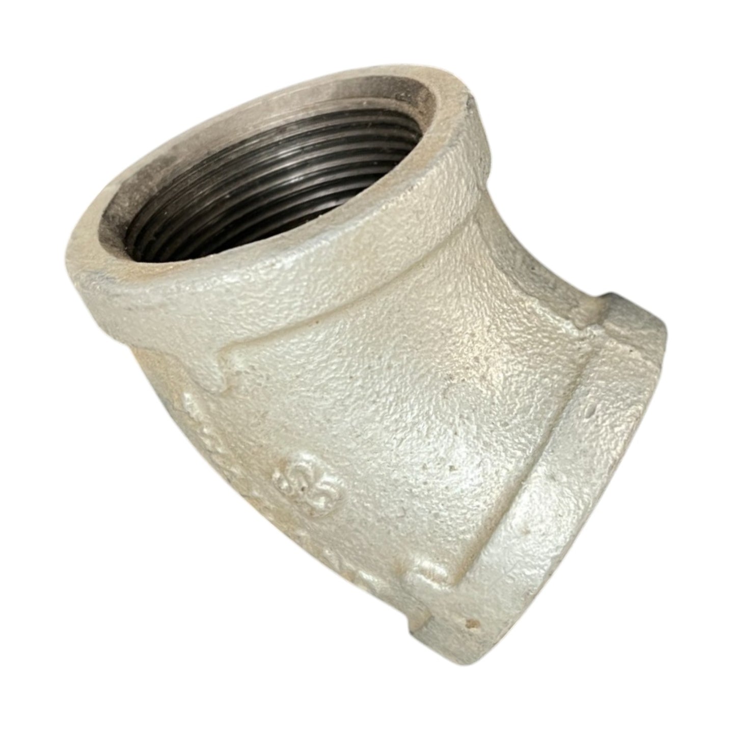 Galvanized-Steel Elbow 45* FPT
