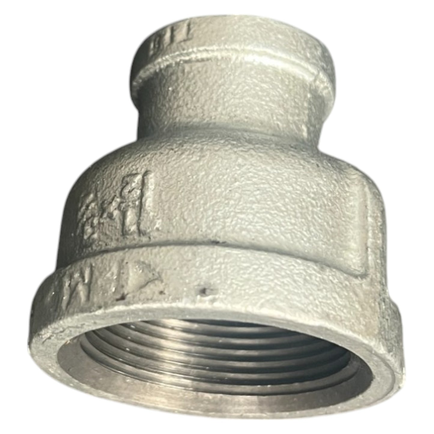 Galvanized-Steel Reducer Coupling Bell-End FPT