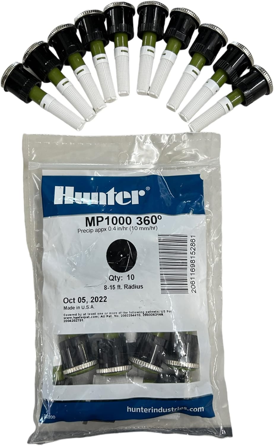 Hunter MP Nozzle 10 Pack