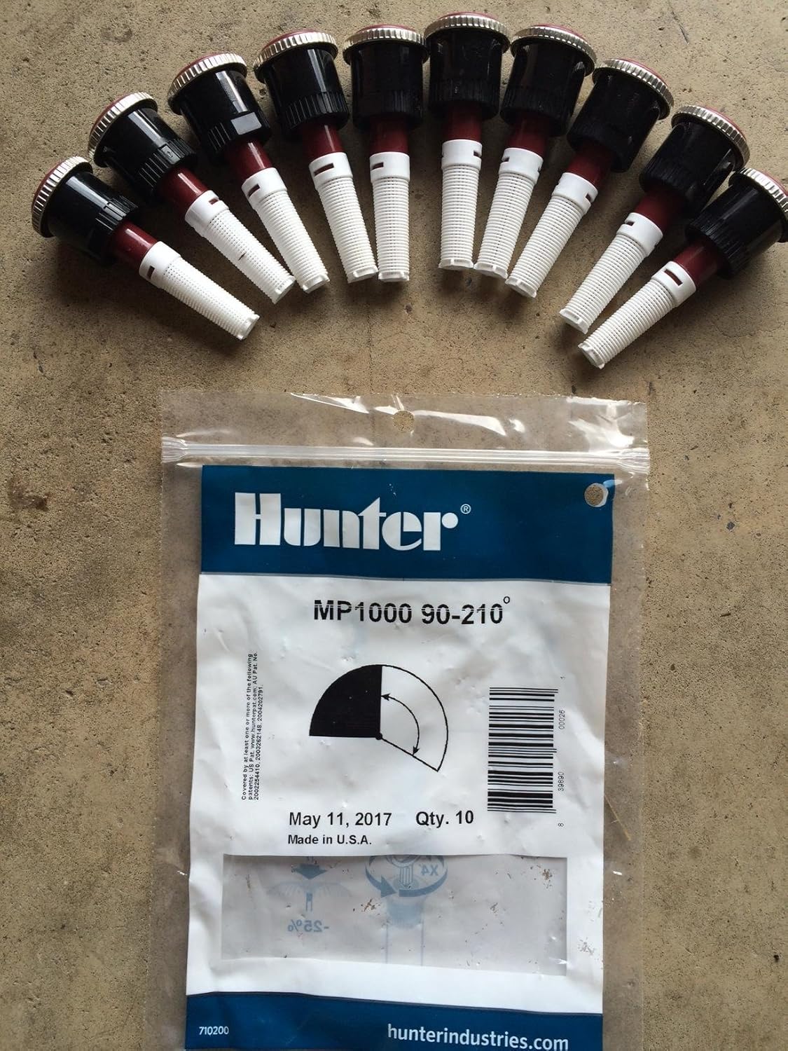 Hunter MP Nozzle 10 Pack