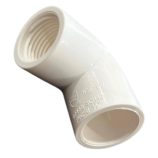 PVC 90* Elbows Sch40 FPT x FPS