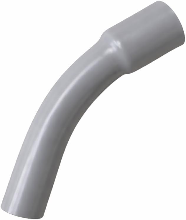 3/4" PVC Conduit 45° Sweep Elbow – Heavy-Duty Electrical Fitting for Underground Use, 5 Pack