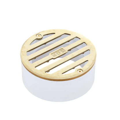 NDS Round Brass Grate