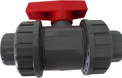 Sch 80 PVC 3 Inch True Union Ball Valve, NPT Thread