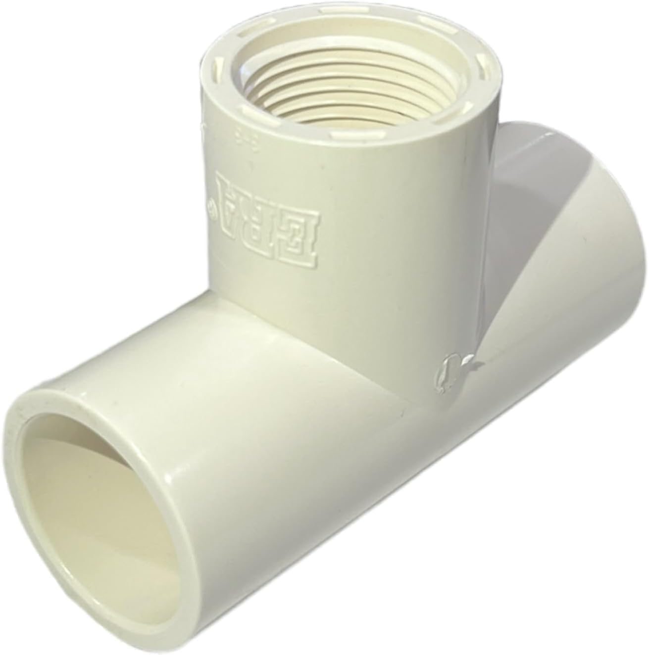 Reducing Female Threaded Tee, (Slip x Slip x Thread) PVC SCH40 5 Pack