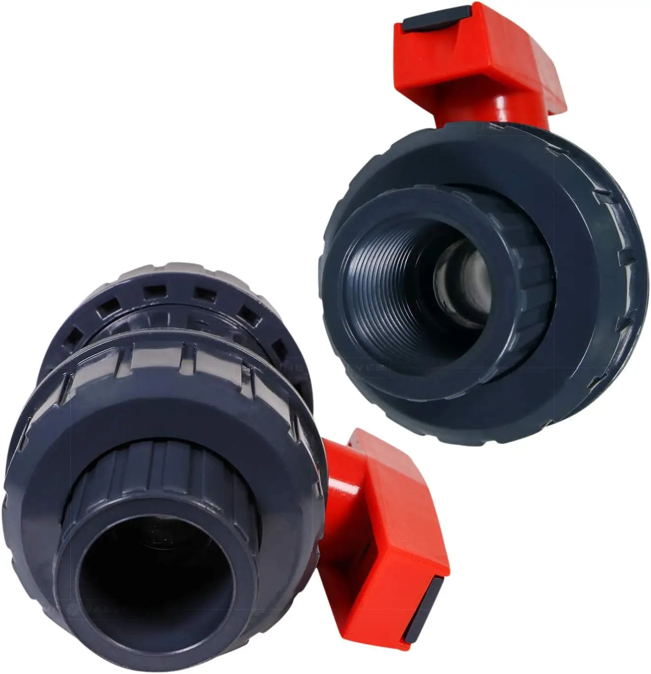 Midline 2" PVC True Union Ball Valve – FIP x Solvent, Heavy-Duty (Model 482UT200)
