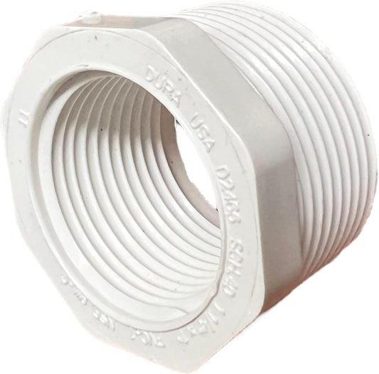PVC Reducer Bushings Sch40 FPT x MPT
