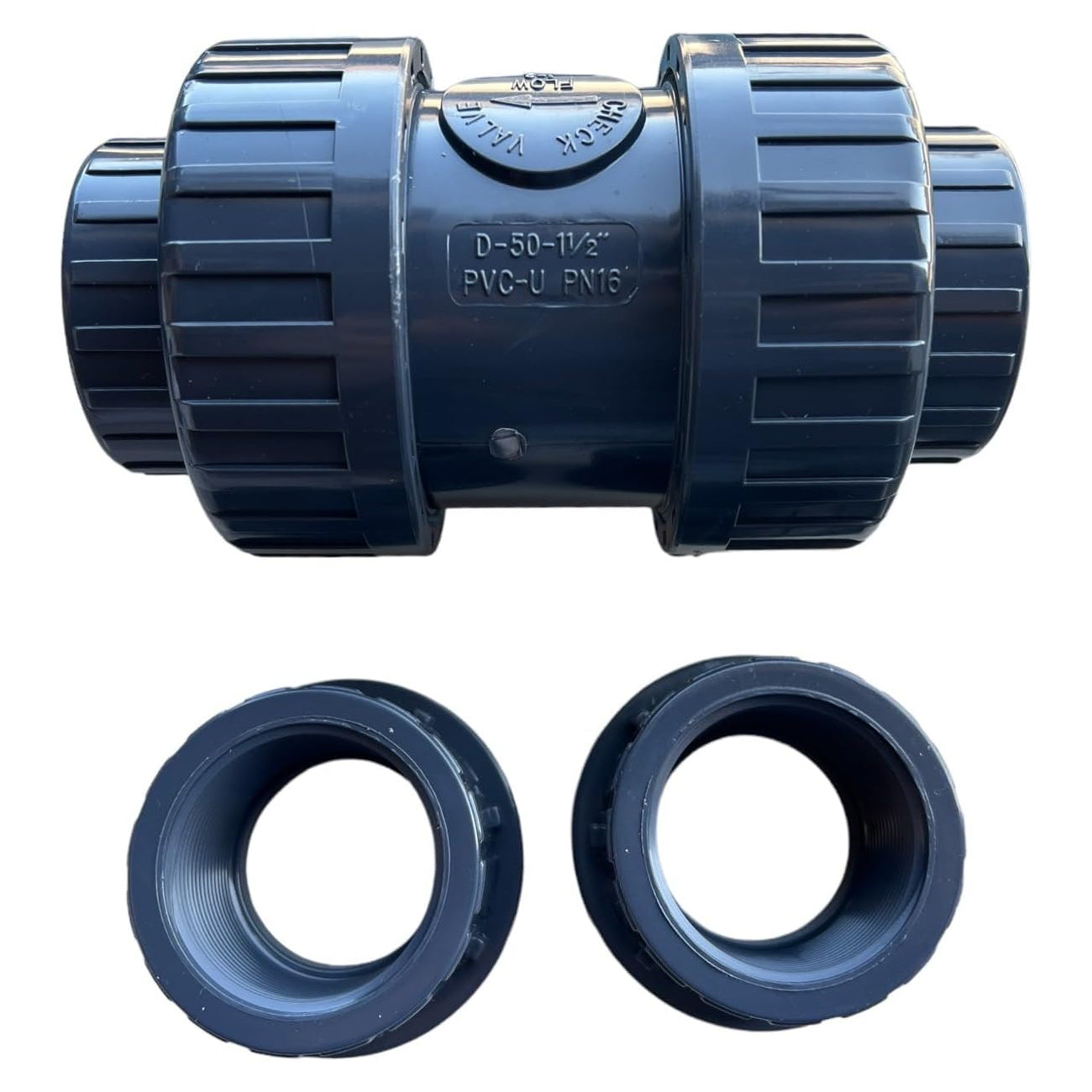 PVC Spring Check Valve Sch80