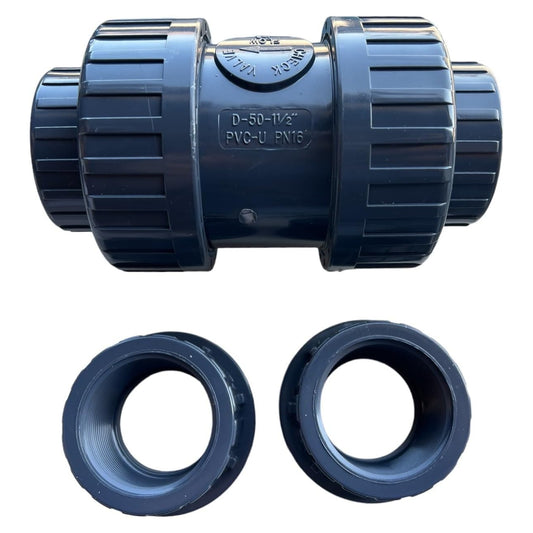 PVC Spring Check Valve Sch80