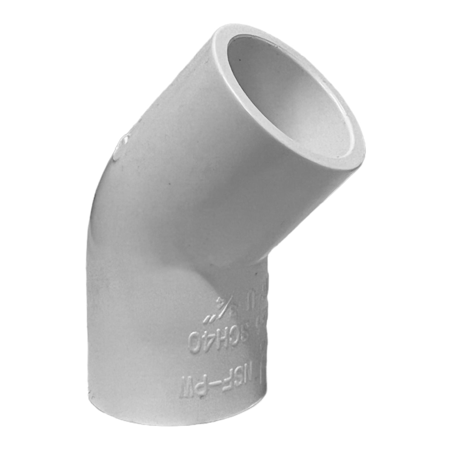 PVC Elbow 45* Sch40 FPS
