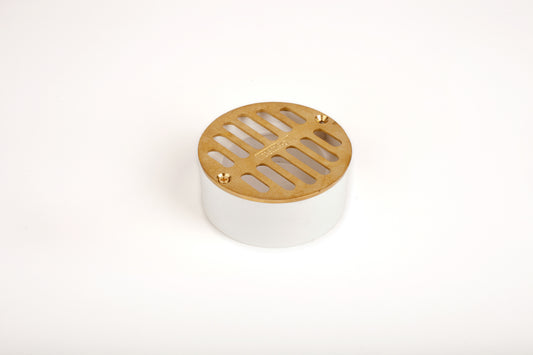 Tempo Round Brass Grate