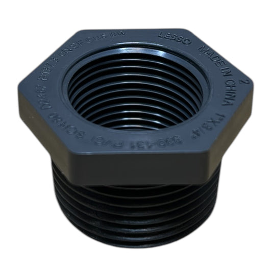PVC Reducer Bushing MPTxFPT Sch80