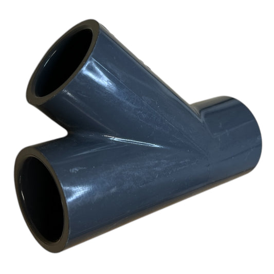 PVC Wye Tee Sch80