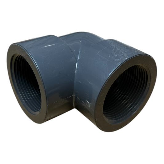 PVC Thread Elbow FPT x FPT Sch80
