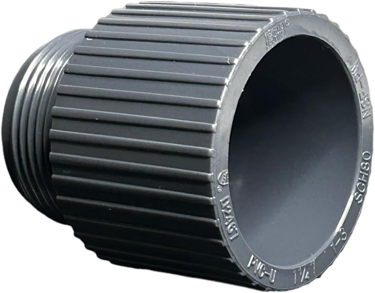 ERA Male Adapter SCH80 PVC 02 Pack