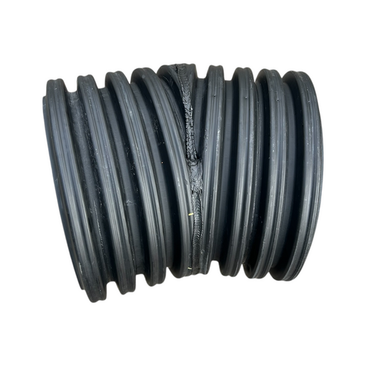 WT CORRUGATED 22.5* BEND PLAIN END - EXTRUDED