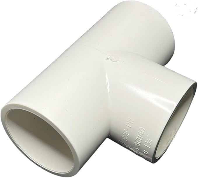 ERA PVC Straight Tee – 5 Pack (SCH40)