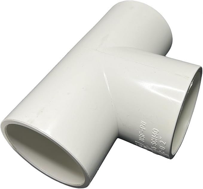 ERA PVC Straight Tee – 5 Pack (SCH40)