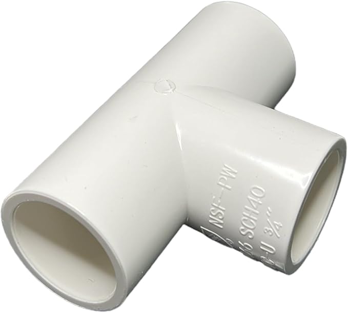 ERA PVC Straight Tee – 5 Pack (SCH40)