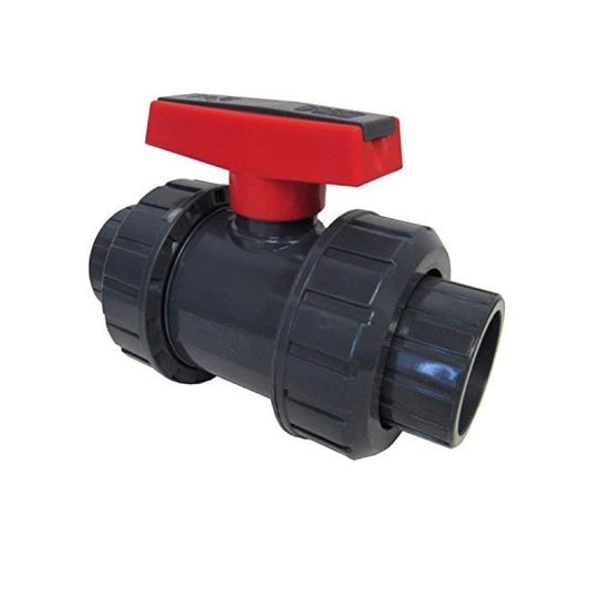 Sch 80 PVC 3 Inch True Union Ball Valve, NPT Thread