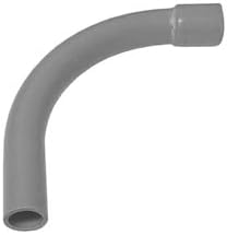45° Conduit Sweep Elbow – Electrical PVC Fitting, 5 Pack