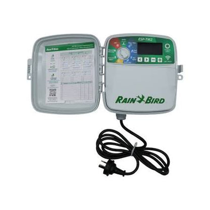 Rain Bird ESP-TM2 6-Station Irrigation Controller with LNK WiFi Module – Indoor/Outdoor