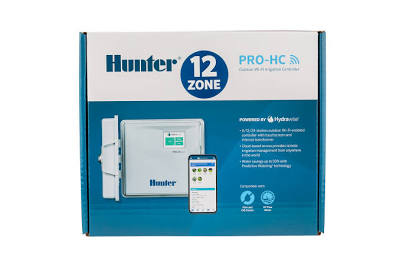 Hunter Pro-HC PHC-1200 12-Station WiFi Irrigation Controller – Hydrawise Smart Outdoor