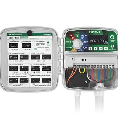 Rain-Bird ESP-TM2 Indoor Outdoor Irrigation WiFi Zone Controller Timer Box and Link Lnk2 WiFi